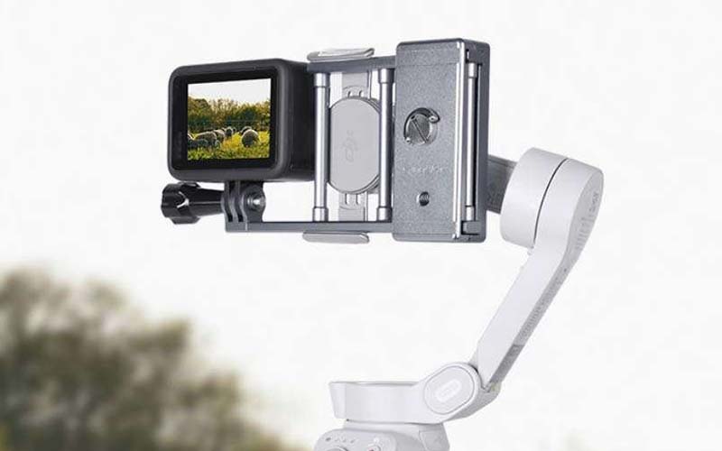 Jak zamontować kamerę GoPro 9 8 7 6 na gimbalu DJI Osmo Mobile 4 3?<br>Jak zamocować DJI Osmo Action na DJI Osmo Mobile?