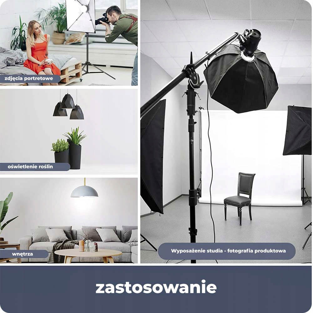 żarówka studyjna z pilotem
