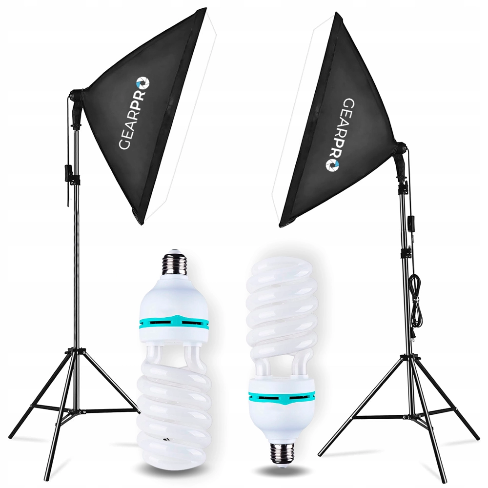 Softbox Zestaw Oświetlenie Ciągłe