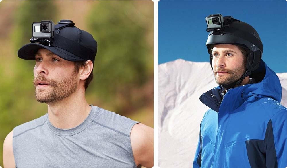 Mocowanie na głowę do GoPro