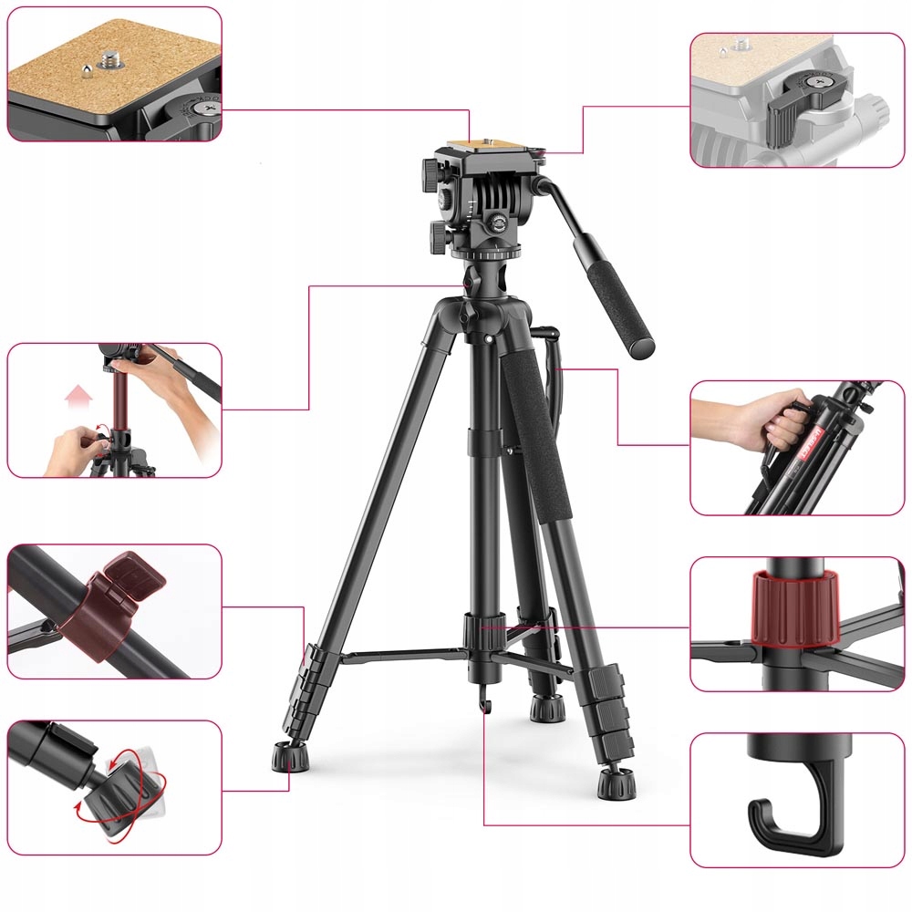 Statyw Selfie dla Vlogera do Lustrzanki / Dji Osmo Action