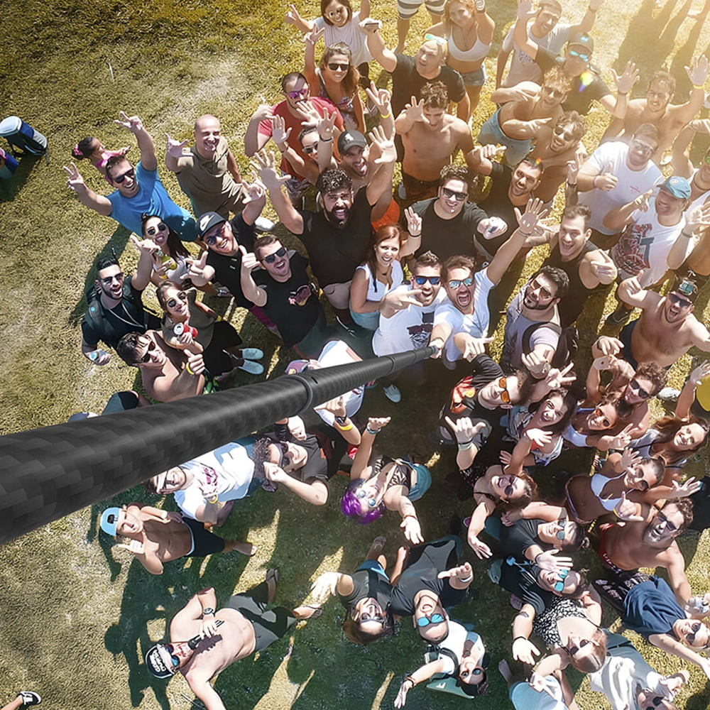 Włókno węglowe kijek selfie Telesin Włókno węglowe kijek selfie