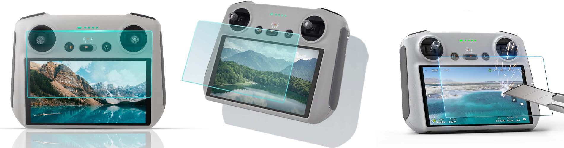 Szkło hartowane ochronne 9H do DJI RC / DJI RC 2 – MINI 4 PRO / AIR 3