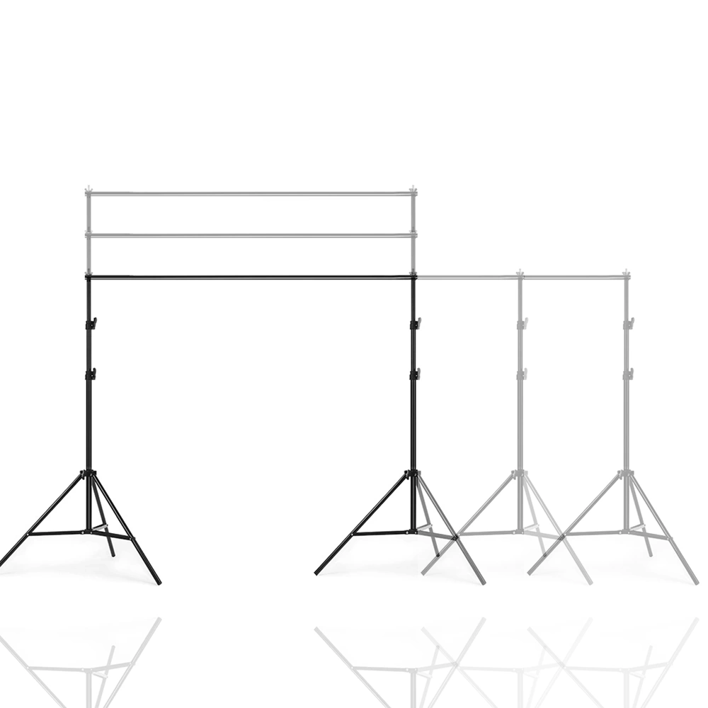 Zestaw Do Teł Tła Statywy 2,08 Cm Poprzeczka 3m