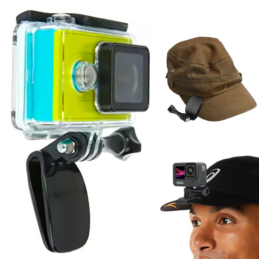 mocowanie gopro do czapki z daszkiem