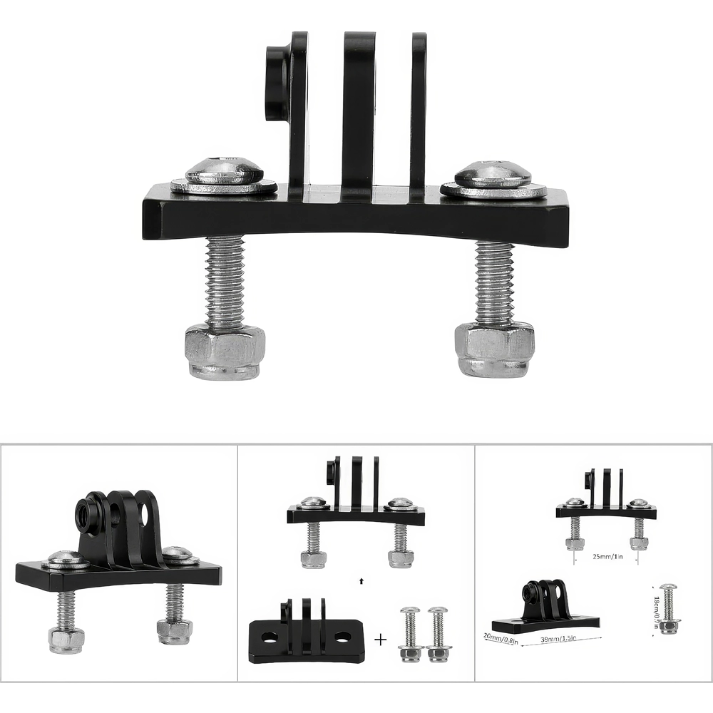 Uchwyt Adapter Mocowanie Aluminiowe do Kamer GoPro DJI SjCam