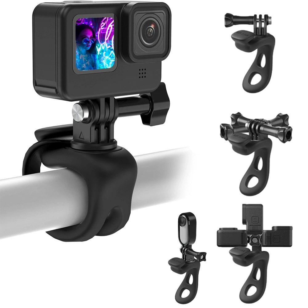 Uchwyt Silikonowy Rowerowy do Rurki