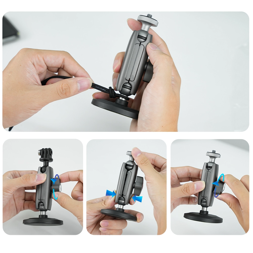 Uchwyt Adapter Statyw Magnes do Kamer Sportowych	