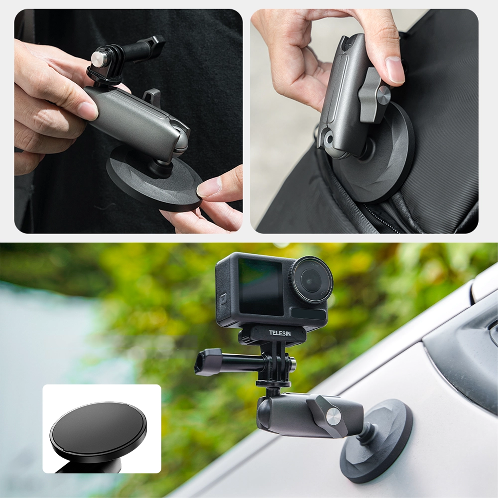 Uchwyt Adapter Statyw Magnes do Kamer Sportowych