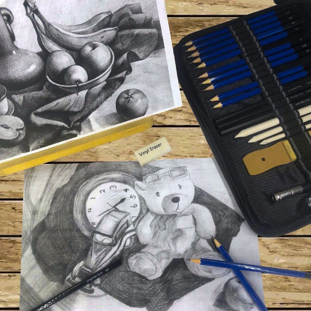 Zestaw kredek 145 w 1 dla dzieci i profesjonalistów