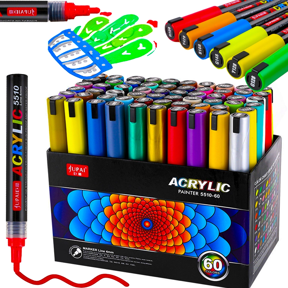 Wysokiej jakości markery akrylowe