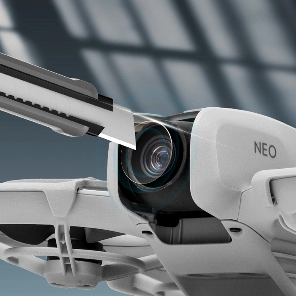 Szkło hartowane Sunnylife - ochrona DJI NEO Szkło ochronne na obiektyw DJI NEO