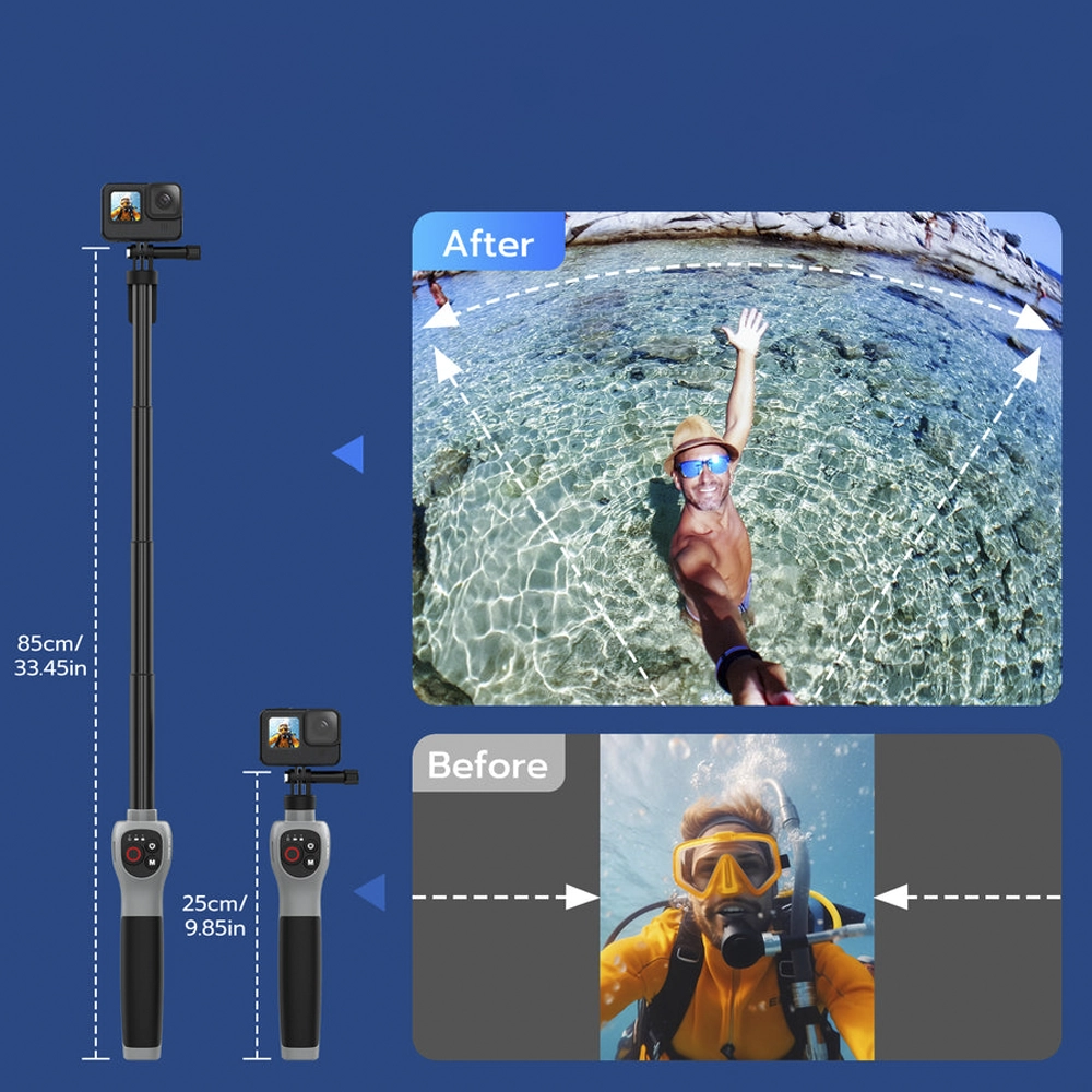 Podsumowanie podwodnego kijka z kontrolerem Bluetooth Podsumowanie podwodnego kijka z kontrolerem Bluetooth
