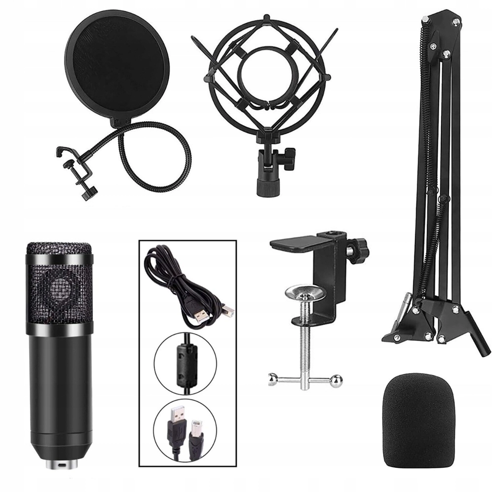 co w zestawie mikrofonu USB