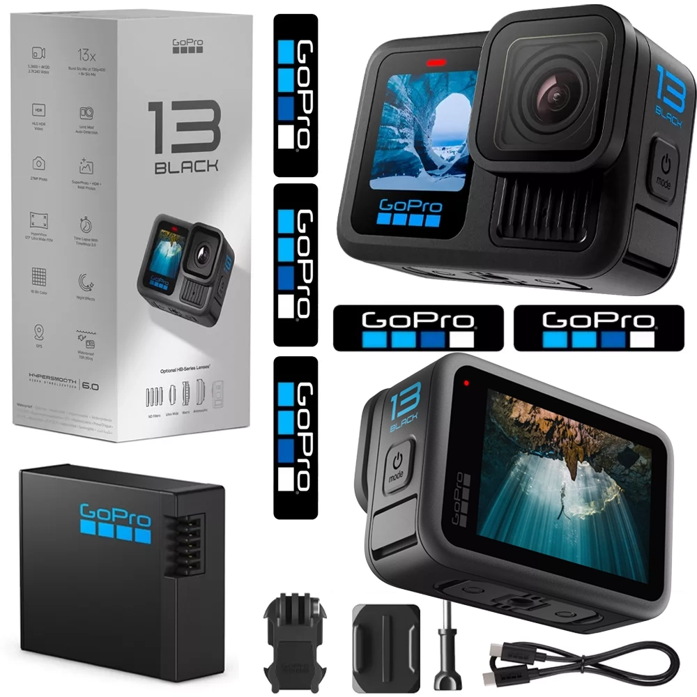 Kamera GoPro HERO13 Black z przodu Kamera GoPro HERO13 Black z przodu