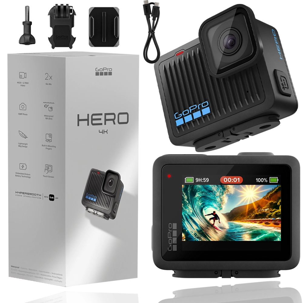 GoPro HERO - przód kamery GoPro HERO - przód kamery