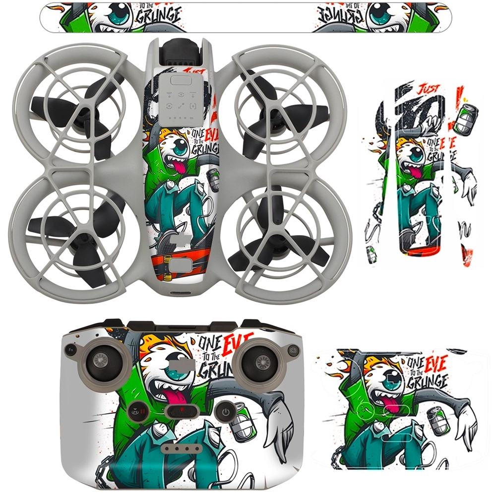 Naklejki Grunge Eye na drona DJI NEO