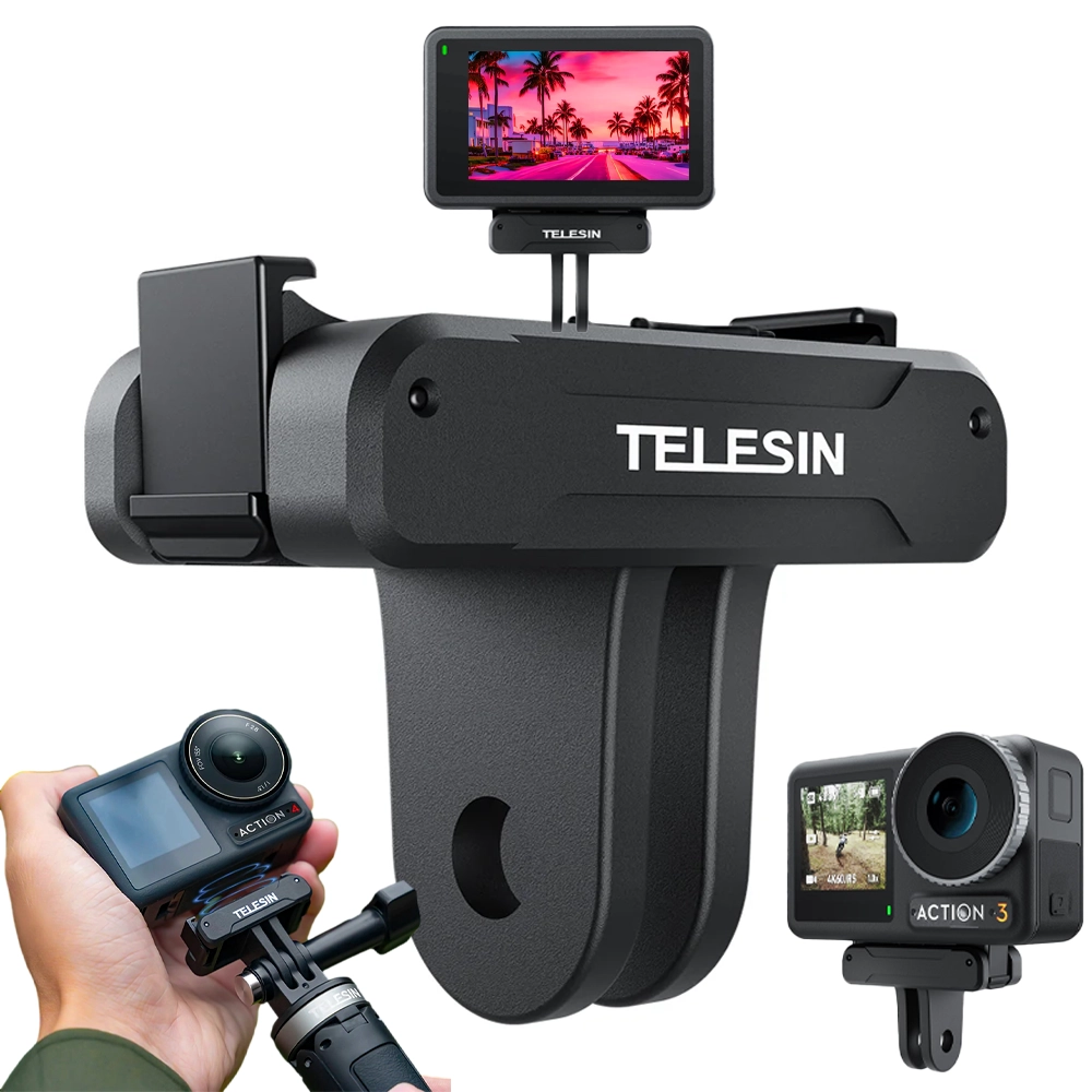 Magnetyczne mocowanie Telesin do DJI Action Magnetyczne mocowanie Telesin do DJI Action