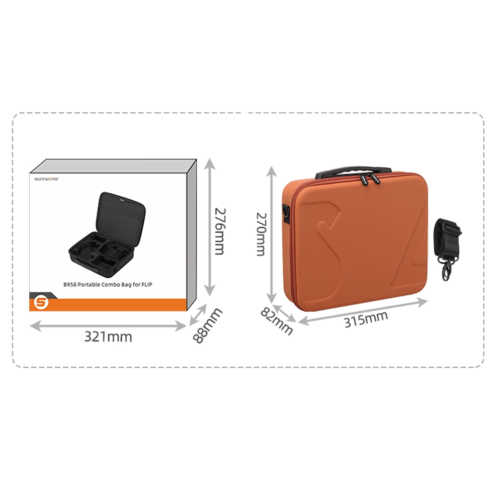 Walizka Transportowa do DJI FLIP – widok 6 Walizka Transportowa do DJI FLIP – widok 6