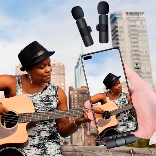 Mikrofon idealny do nagrań z telefonu Vlog_podcast_nagrania_mikrofon