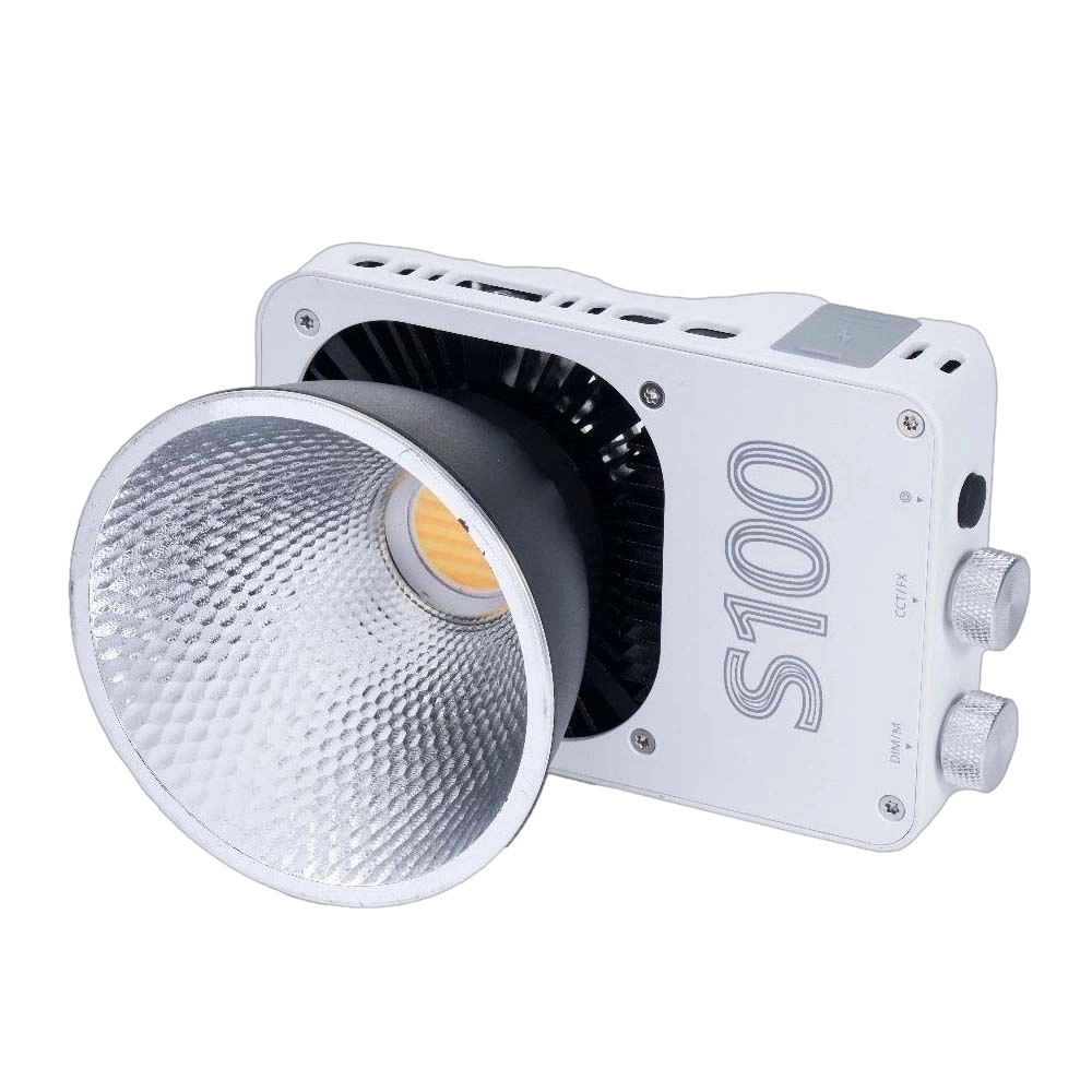 Regulacja temperatury barwowej i jasności Lampa LED S100 z pokrętłami i sterowaniem Bluetooth
