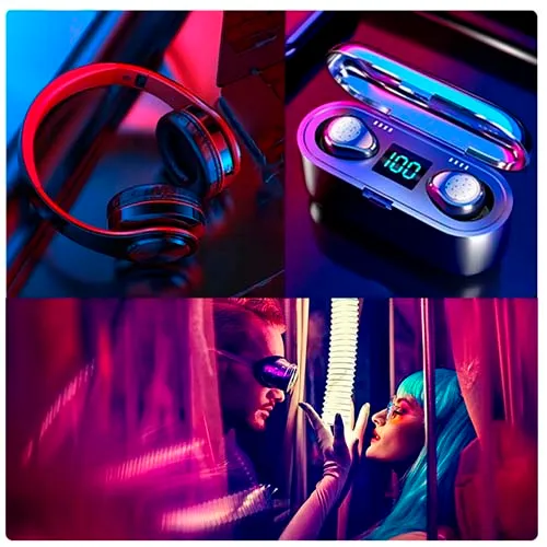 Lampa LED 50W RGB z Pilotem