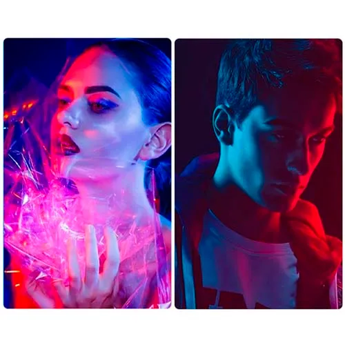 Studio, YouTube, zdjęcia produktowe Lampa LED RGB 50W do sesji i vloga