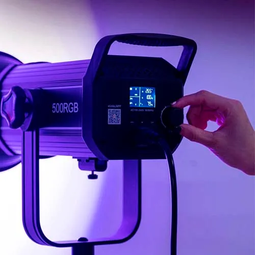  Lampa Studyjna LED Y500RGB 