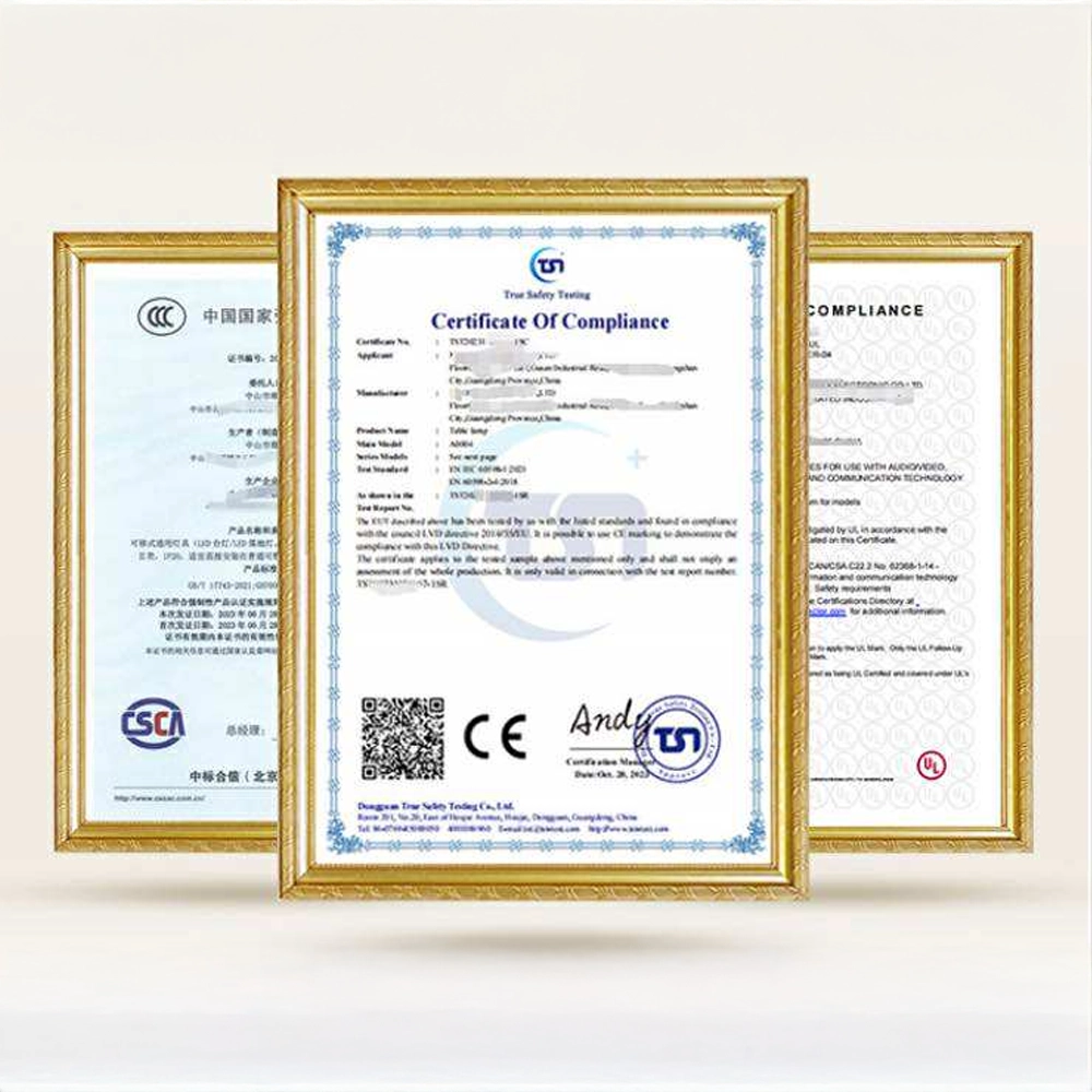 Certyfikaty jakości i bezpieczeństwa Certyfikaty jakości i bezpieczeństwa