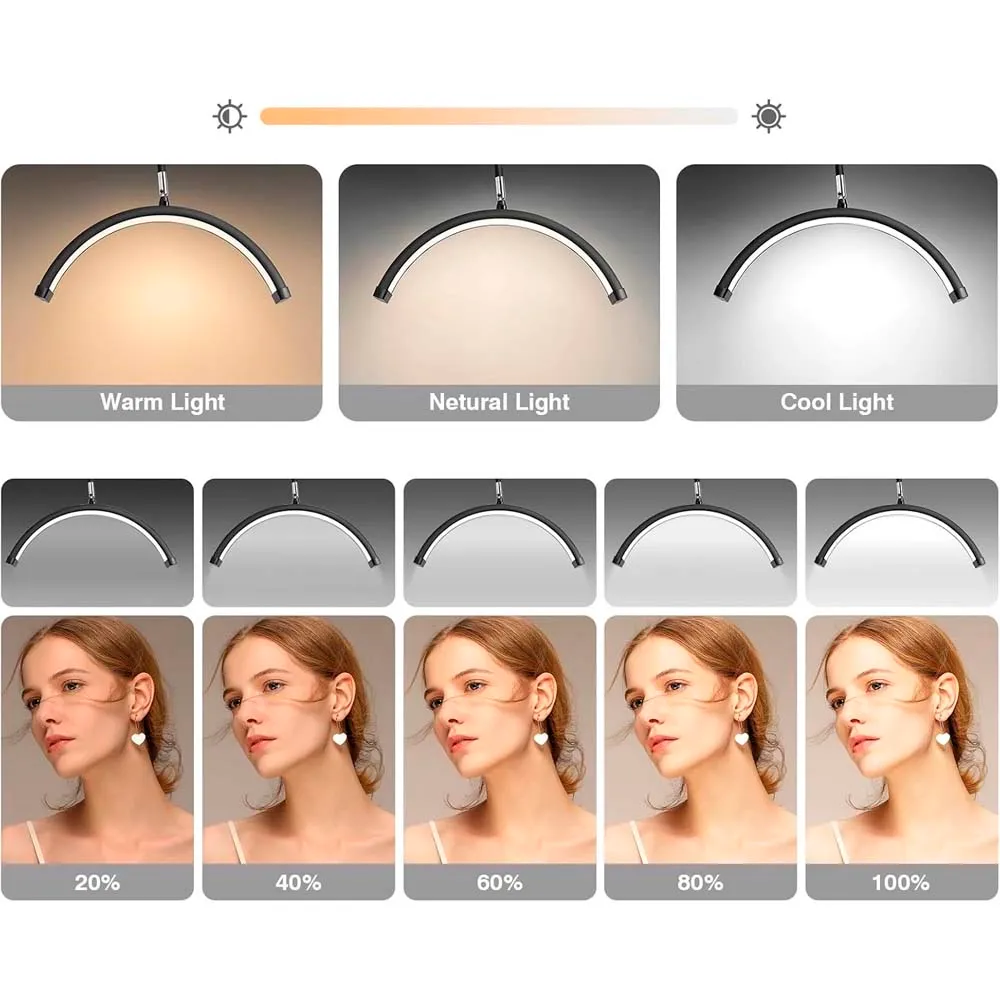 Panel Sterowania Lampą Kosmetyczną Sterowanie Lampą Kosmetyczną