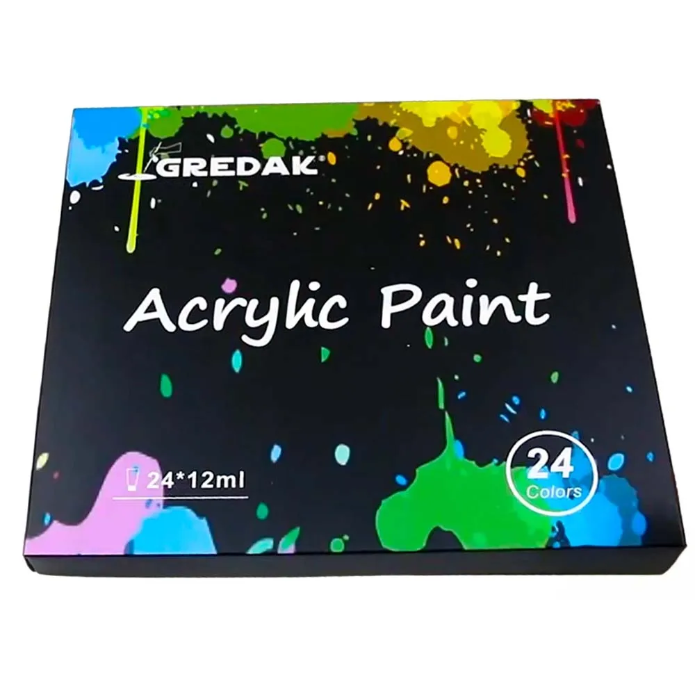 Zestaw Farb Gredak 24 Kolory