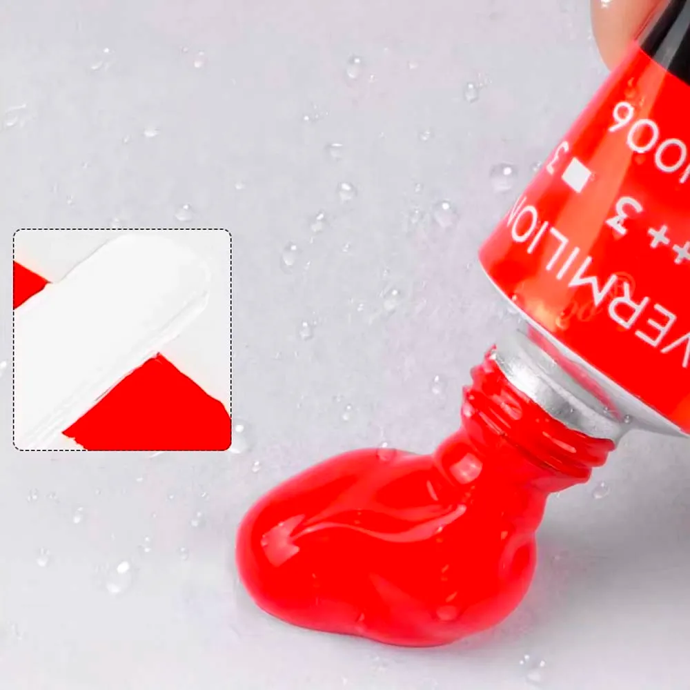 Specyfikacja Farb Akrylowych Pan Wen Bo 12x12ml