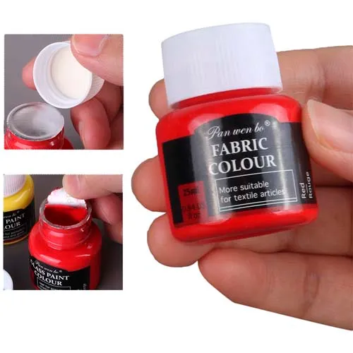 Jak malować na tkaninach farbami Pan Wen Bo