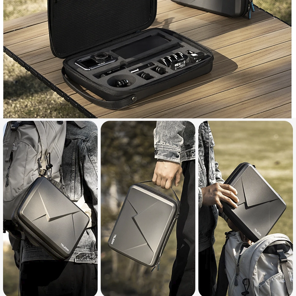 Wielokomorowa organizacja Wnętrze etui TELESIN