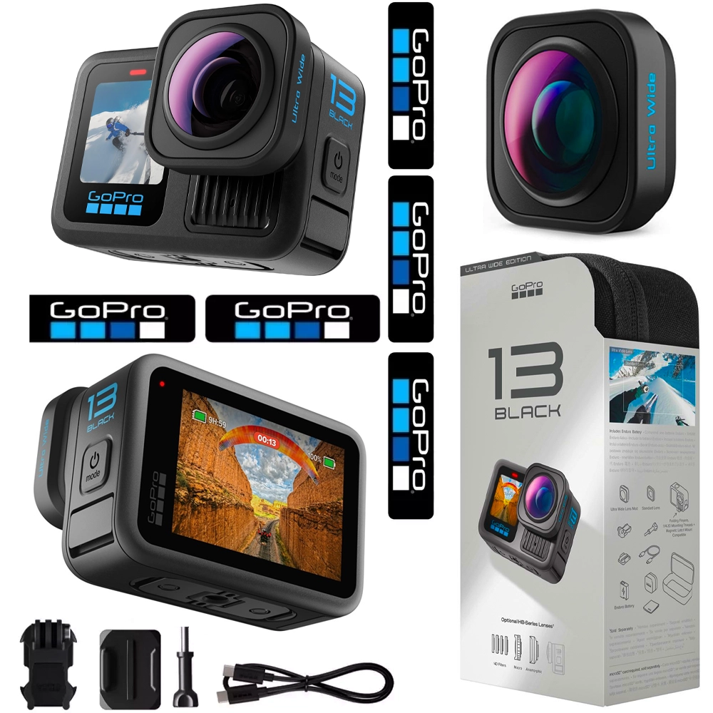 Najważniejsze cechy kamery GoPro HERO13 GoPro HERO13 Black główne funkcje