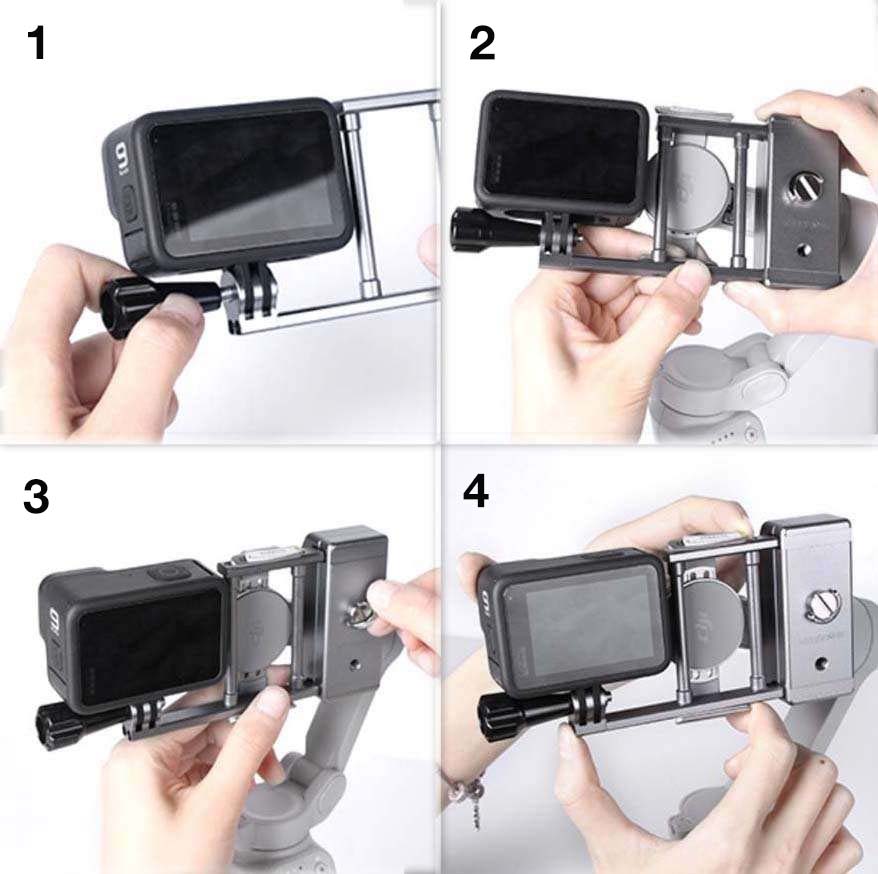 Adapter z przeciwwagą