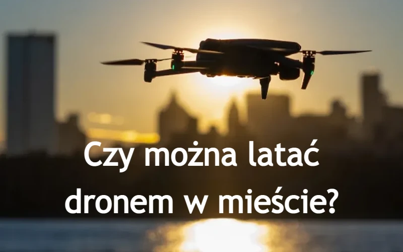 Czy można latać dronem w mieście?
