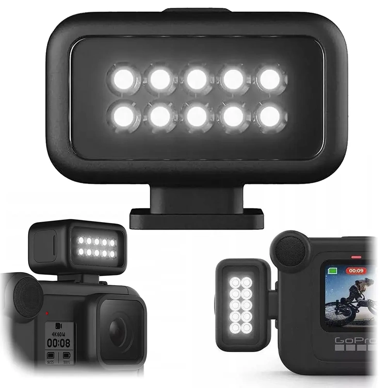 Outlet - GoPro Light Mode Oświetlenie do GoPro Hero 8 / 9 / 10 / 11 / 12 / 13 Black