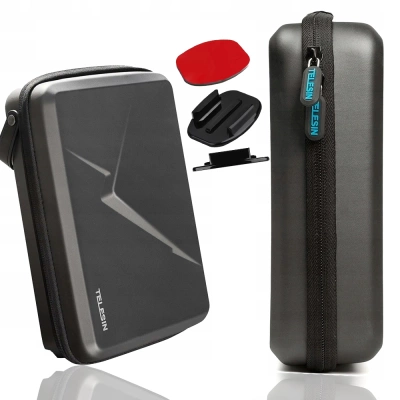 Walizka Etui Case Telesin do Kamery Sportowej DJI Action 5 4 3 + GRATIS! Zestaw montażowy 3M