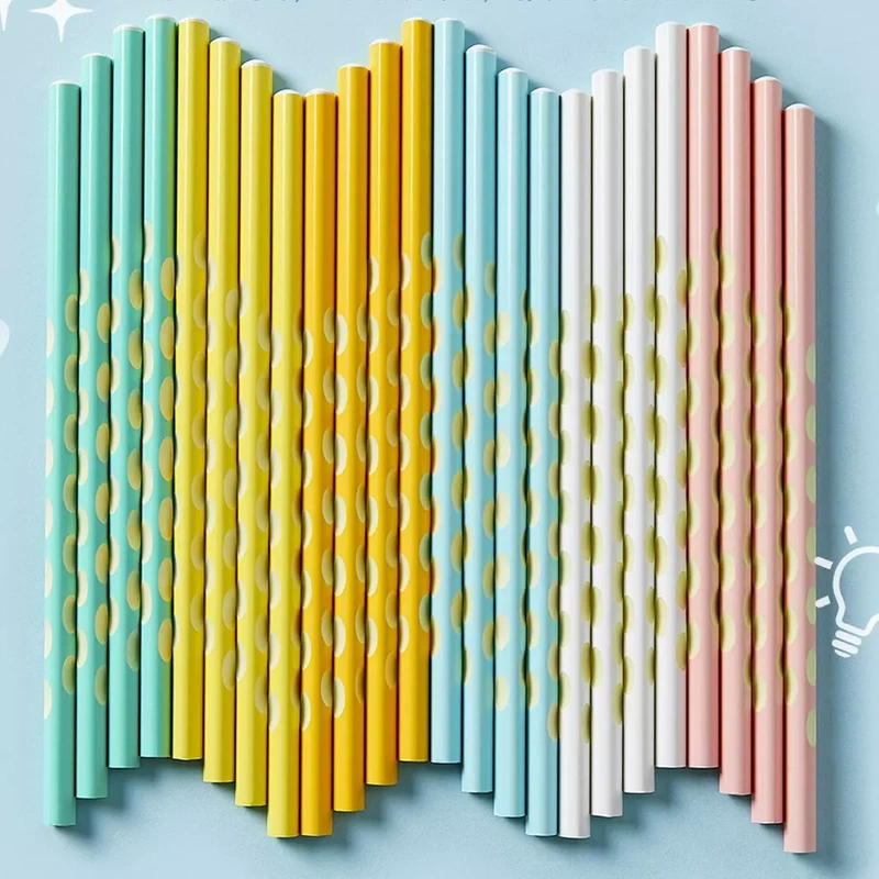 Ołówki Trójkątne Dla Dzieci Do Nauki Pisania Zestaw 30szt