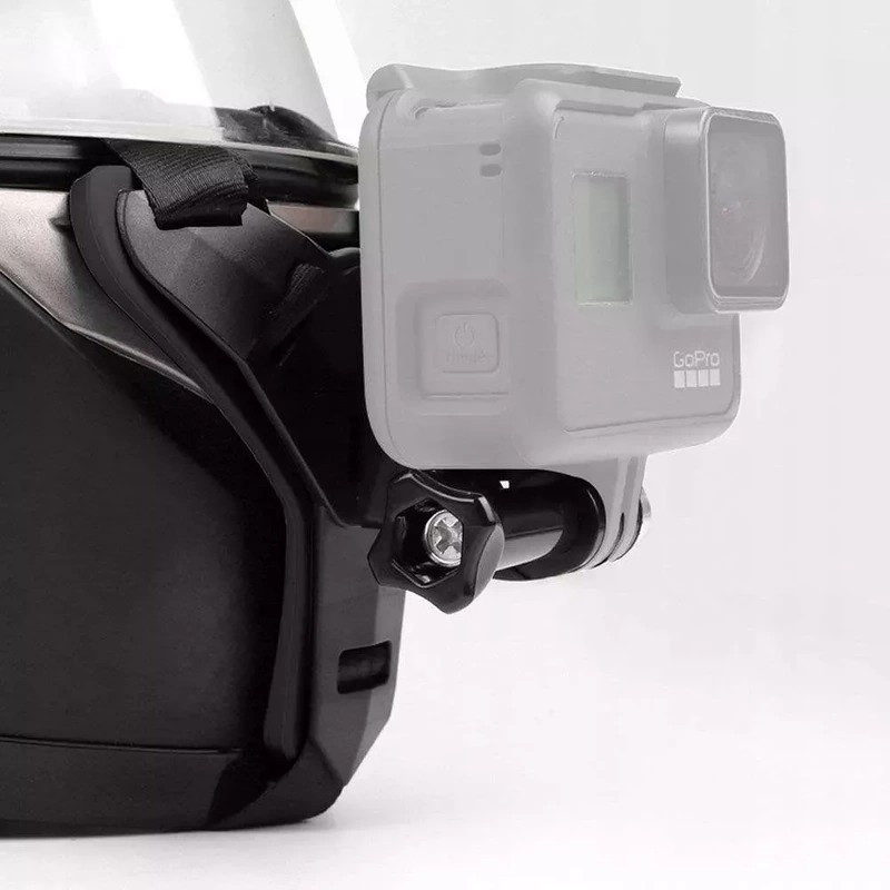 Uchwyt na Kask Szczękę do GoPro Hero 13 12 11 10 9 8 7 Mini + GRATIS! Zestaw montażowy 3M