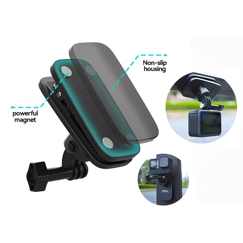 Uchwyt Zacisk do Plecaka Magnes do GoPro Hero 13 12 11 10 9  MAX  DJI INSTA