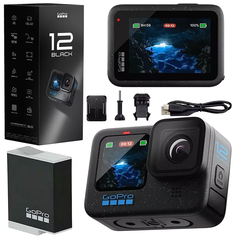 Outlet - Kamera GoPro 12 HERO Black - Autoryzowany Sprzedawca