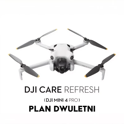 Ubezpieczenie DJI Care Refresh DJI Mini 4 Pro (dwuletni plan) - kod elektroniczny