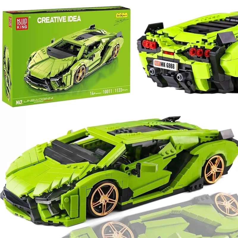 Klocki Mould King Samochód Lamborghini Sian 1133el 32cm na Prezent