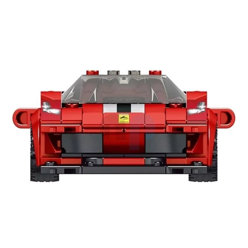 Klocki Mould King Samochód Ferrari F488 329el na Prezent Kolekcjonerski