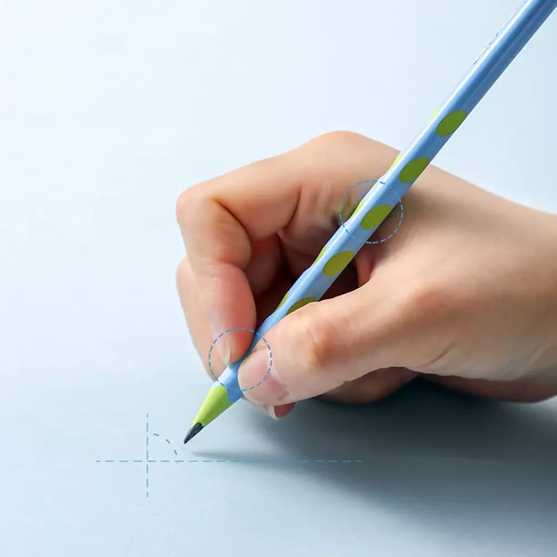 Ołówki Trójkątne Dla Dzieci Do Nauki Pisania Zestaw 30szt