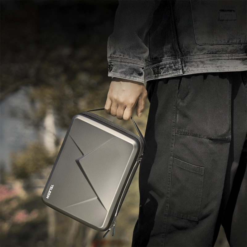 Walizka Etui Case Telesin do Kamery Sportowej DJI Action 5 4 3 + GRATIS! Zestaw montażowy 3M