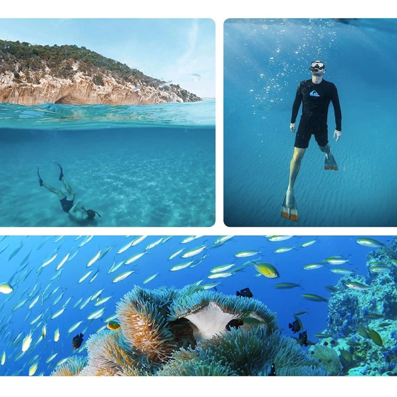 Obudowa Wodoszczelna Port Dome do GoPro 13 12 11 10 9 + GRATIS! Zestaw montażowy 3M