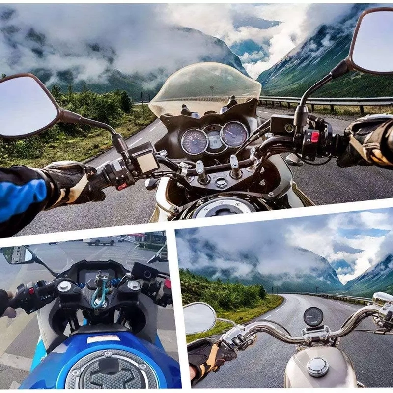 Uchwyt na Kask Szczękę do GoPro Hero 13 12 11 10 9 8 7 Mini + GRATIS! Zestaw montażowy 3M